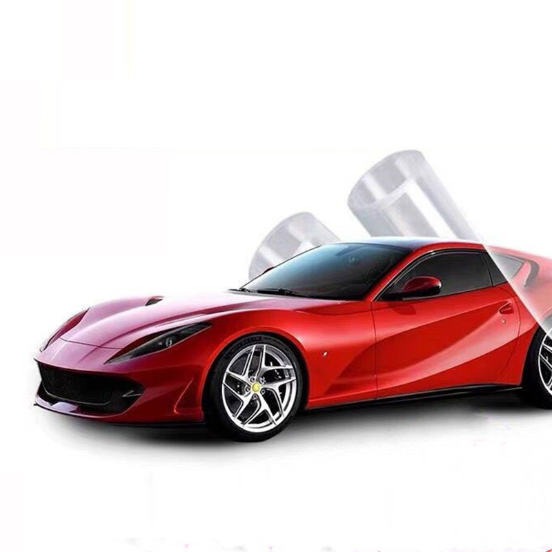 PPF-U paint protection glossy self-adhesive full body car protective film topcoat self-healing anti-yellowing Tpu PPF